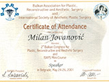 Surgeon's diploma – Balkans Congress in Belgrade and ISAPS mini course for aesthetic surgery